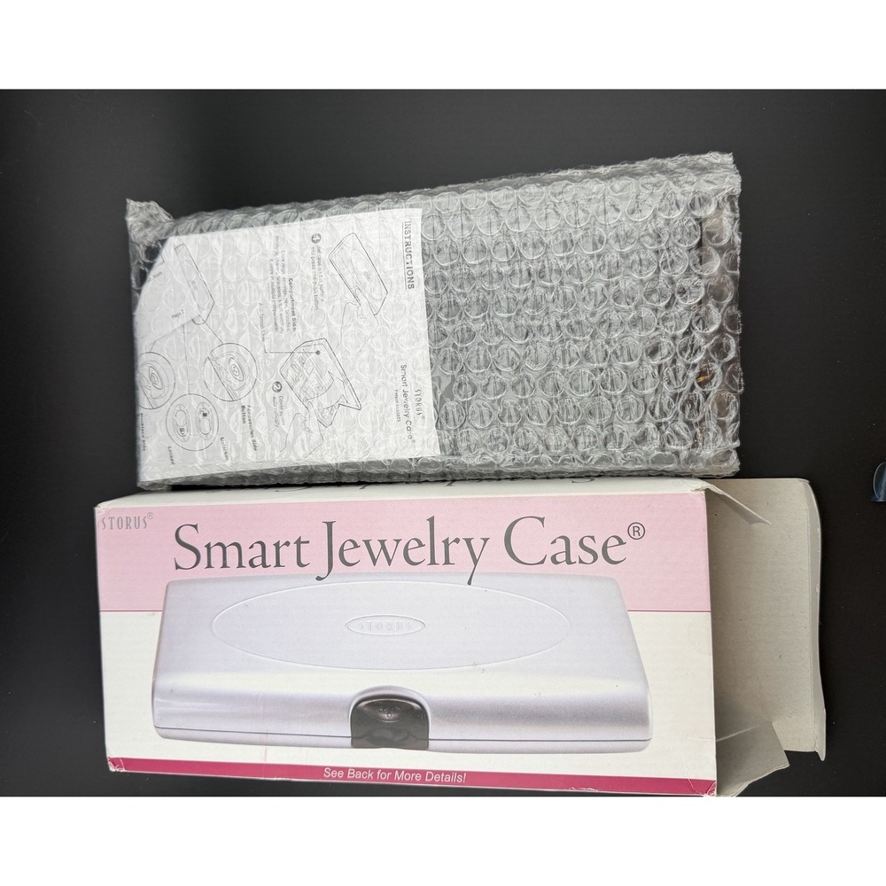 NIB Storus Smart Jewelry Case, Double-Sided, Tangle-Free, Travel Case